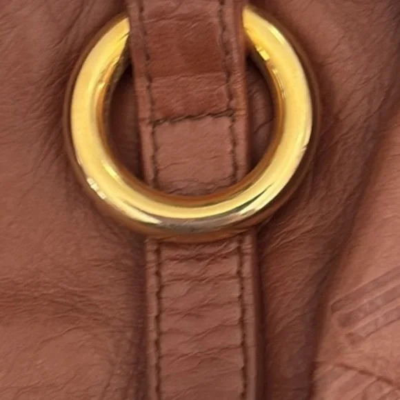 Loewe Brown Flamenco Anagram Supple Leather Crossbody - Picture 5 of 7